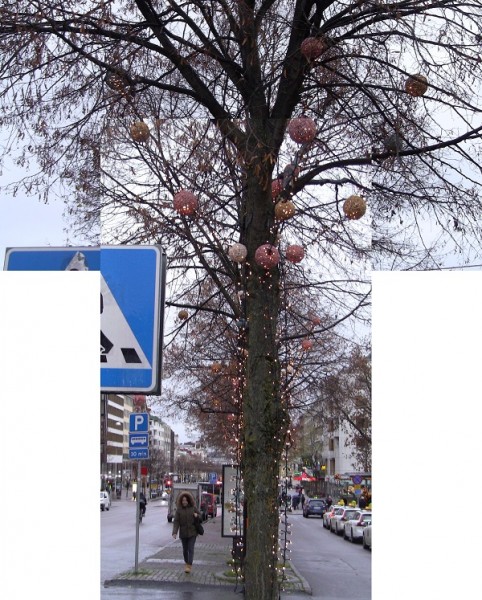 01Julpyntade trädet_600